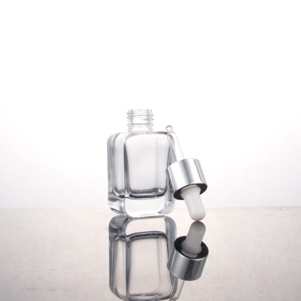 30ml Square Dropper Bottles Glass Lotion Bottle Packaging - Image 4