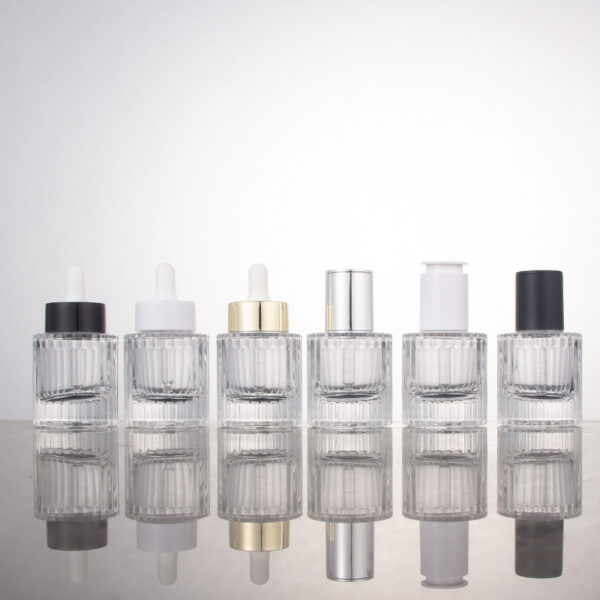 30ml Vertical Round Glass Dropper Bottles - Image 2