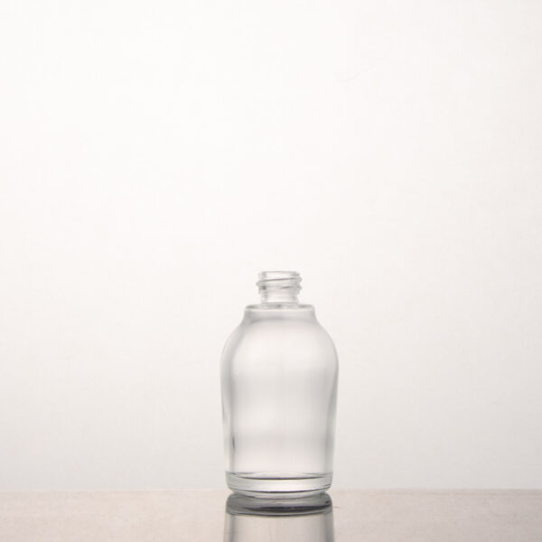 Empty 50ml Clear Round Fragrance Perfume Spray Bottle with Lid - Image 4