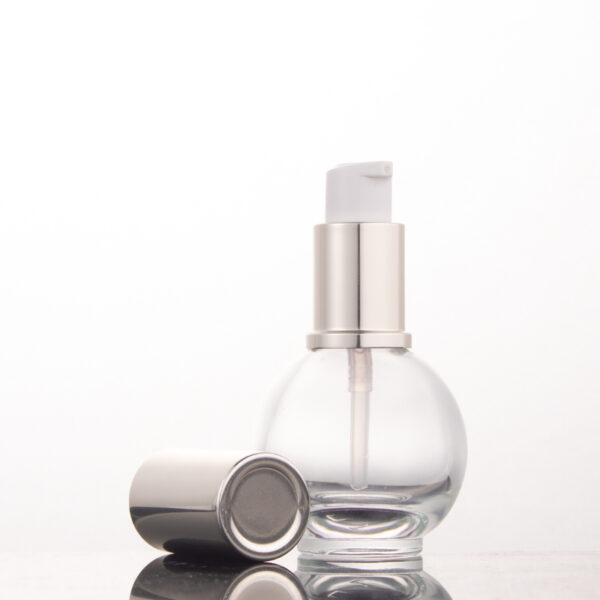 OEM Cosmetic Lotion Glass Bottle 30ml Pump Spray Glass Bottle - Image 2