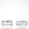 100g cosmetic round shape cream jar facial mask container with gold cap - Image 2
