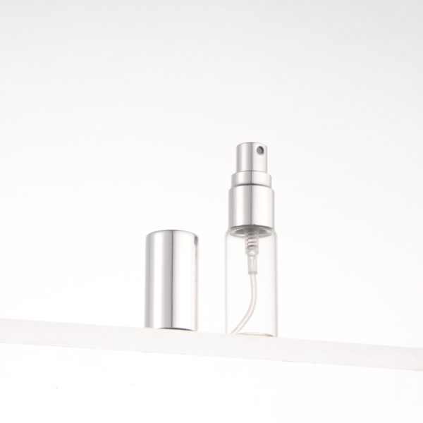 Small portable fancy 5ml 10ml tubular glass perfume bottles with sprayer - Image 4