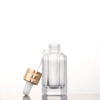 Luxury 30ml hexagon cosmetics serum oil glass dropper bottle - Image 2
