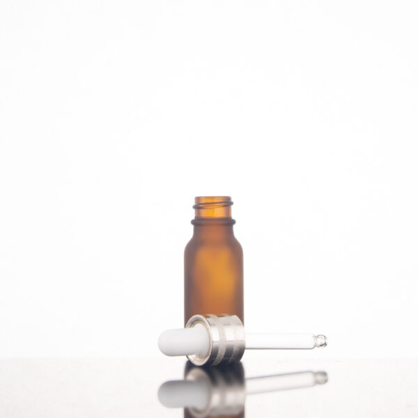 15ml 30ml 60ml 120ml Round empty frosted amber essential oil boston bottle - Image 4