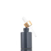 20ml 30ml 50ml 60ml frosted matte black glass essential oil glass dropper bottles - Image 4