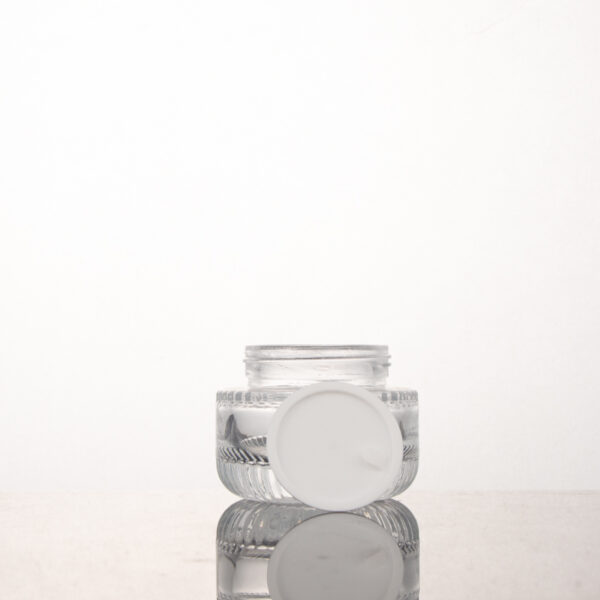 Unique essence liquid foundation make-up lotion pump bottle cream jar glass bottle set - Image 4