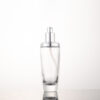 Personal Care Cosmetic Packaging Silver Oblique Shoulder Glass Cream Jar OEM - Image 3
