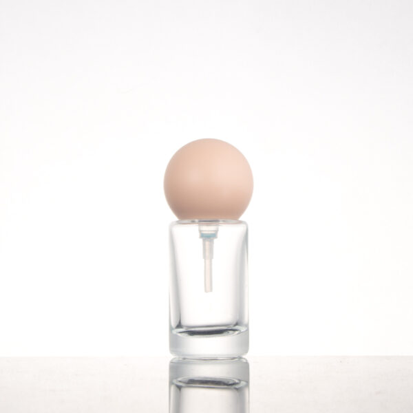 Empty 30ml Round Skin care Glass Liquid Lotion Foundation Pump Head Cosmetics Bottles