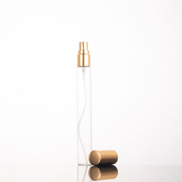 Portable Refillable 15ml 20ml Round Frosted Transparent Perfume Sprayer Tube - Image 4