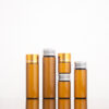 22mm diameter amber high borosilicate empty glass vial - Image 2