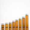 22mm diameter amber high borosilicate empty glass vial - Image 3